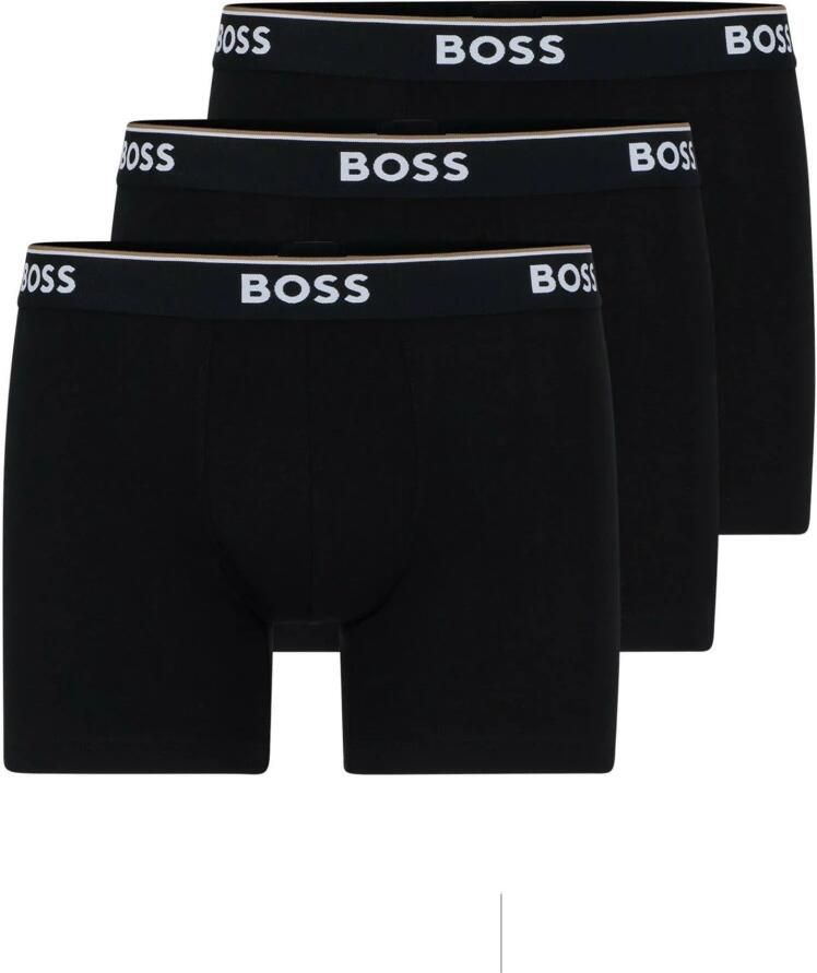 Boss Boxershort met elastische band met logo in een set van 3 stuks - Foto 3
