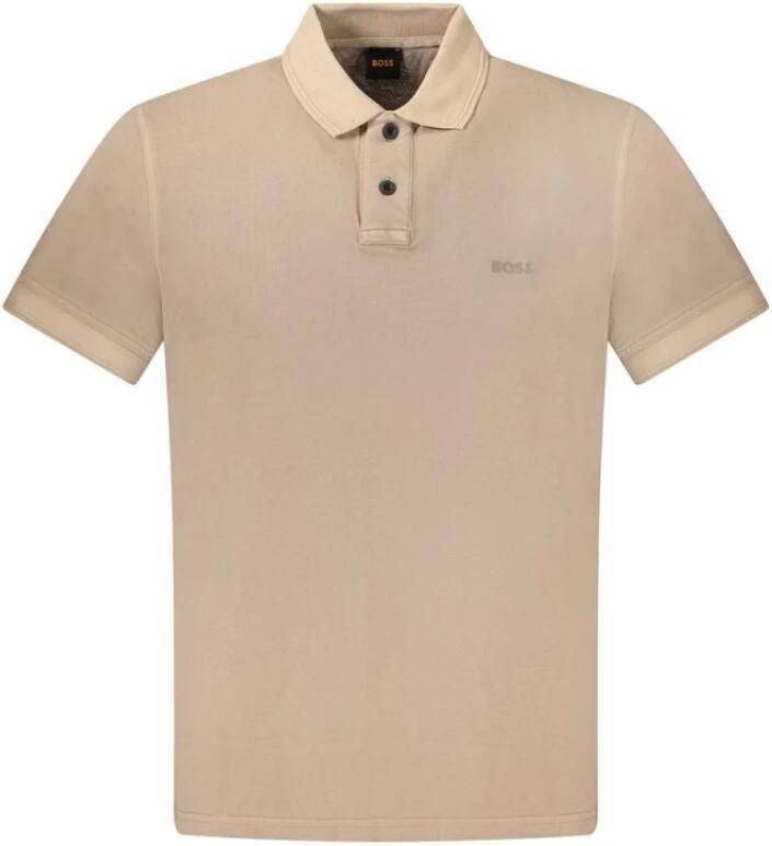 Boss Orange Prime Polo Stijlvolle Casual Shirt Brown Heren