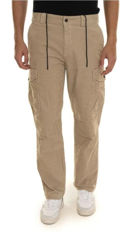 Boss Orange Regular fit cargobroek met deelnaden model 'Sista' - Foto 3