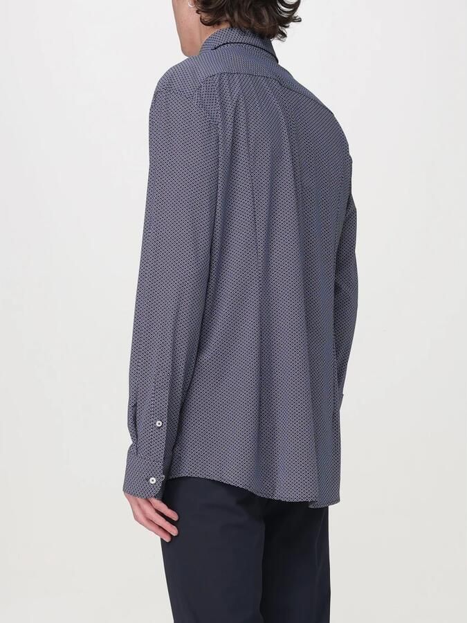 Hugo Boss Casual Herenoverhemd P-Hank Stijl Blue Heren