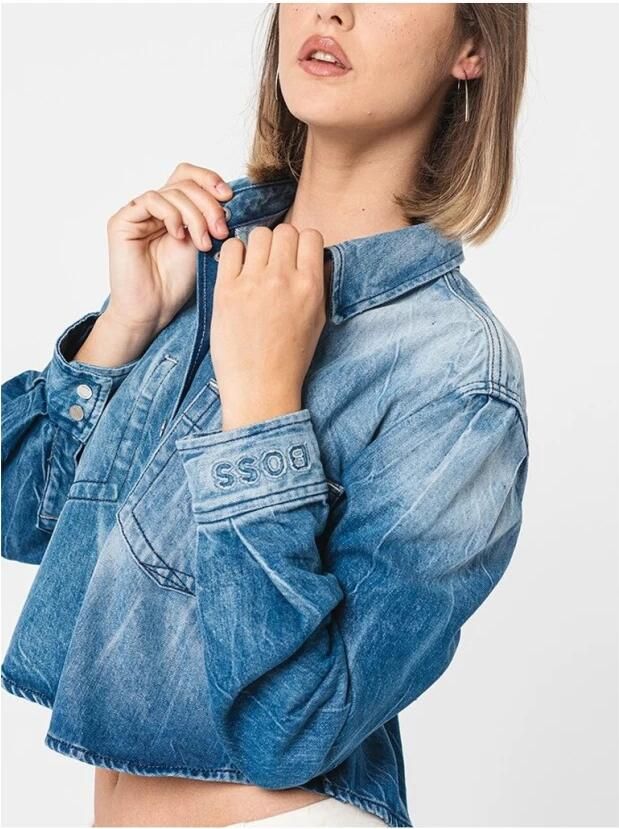 Boss Orange Casual Overhemd voor Mannen Blue Dames - Foto 4