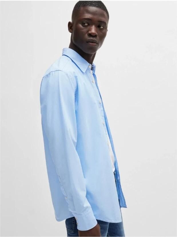 Boss Orange Overhemd met lange mouwen Relegant met boss borduurwerk - Foto 4