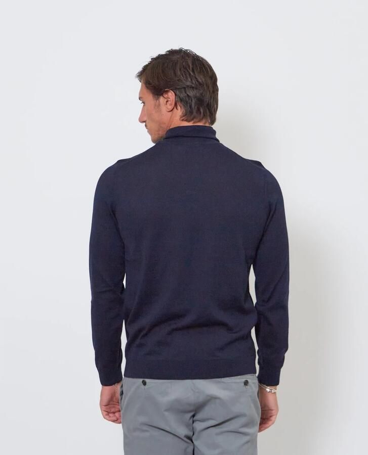 BOSS BLACK Heren Truien & Vesten Musso-p Donkerblauw - Foto 6