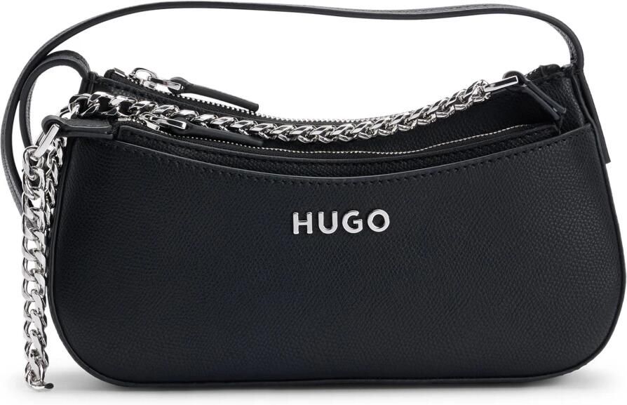 Hugo Boss Crossbody tas met ketting clutch Black Dames - Foto 4