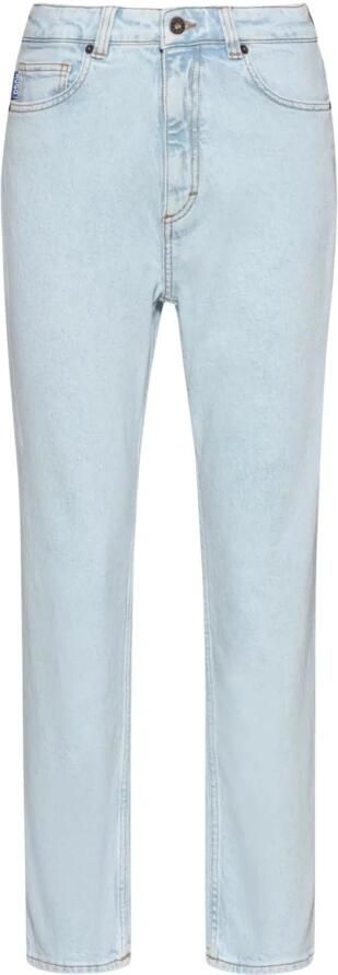 OTTO HUGO Blue Mom jeans Noe Straight fit jeans met hoge taille - Foto 3