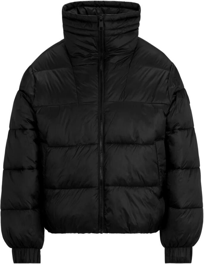 Hugo Boss Dames Gewatteerde Jas in Glanzende Stof Black Dames - Foto 5