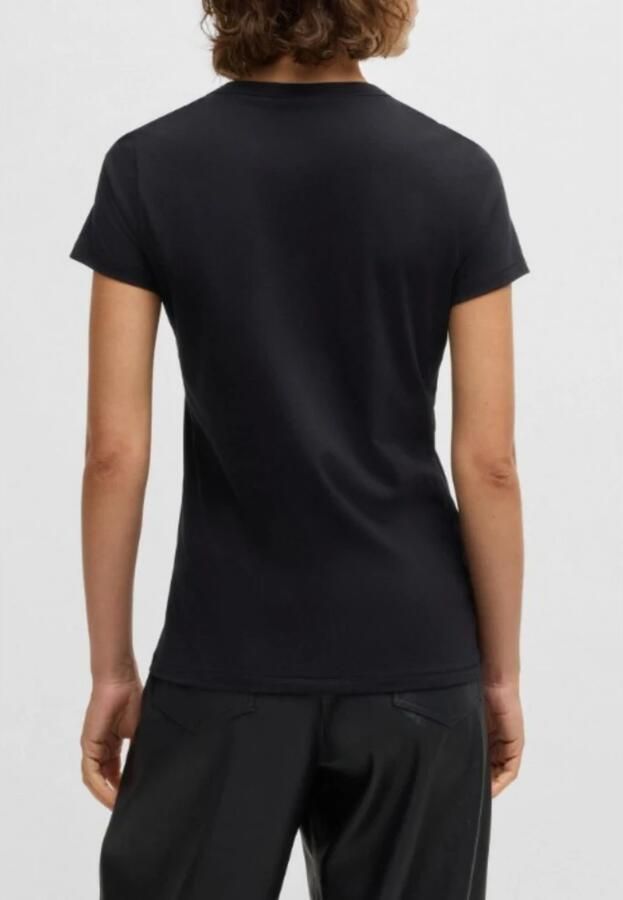 Boss Orange T-shirt met labelstitching model 'ELOGO' - Foto 2