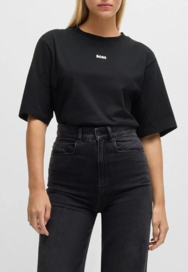 Boss Orange Oversized T-shirt met labelprint model 'Enis' - Foto 8