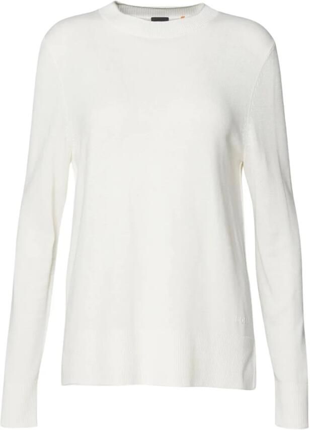 Boss Orange Gebreide trui Fanikale Premium Damesmode klassieke basic trui ronde hals - Foto 3