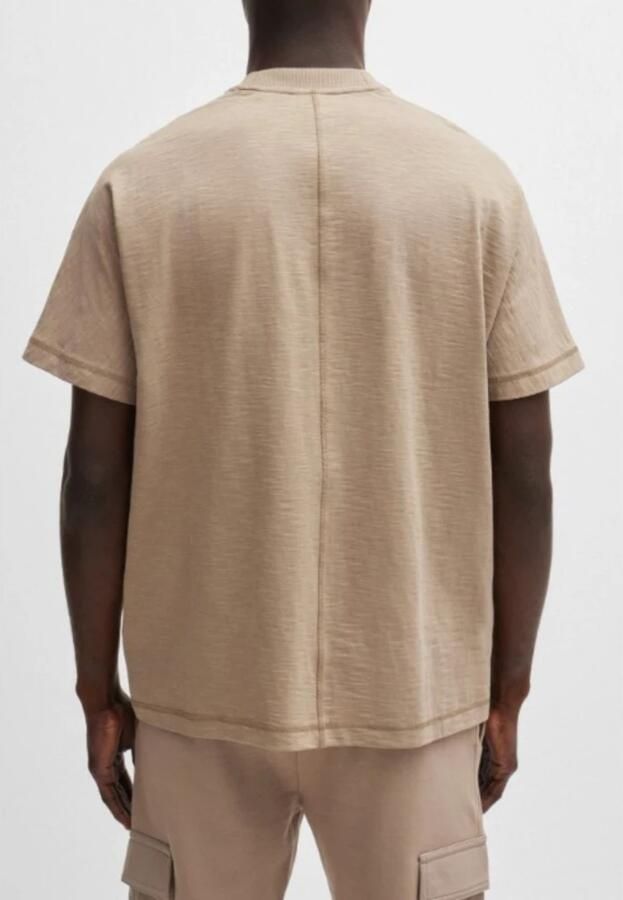 Boss Orange T-shirt Te_Denim met gemêleerd ontwerp - Foto 2