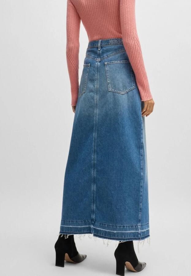 Boss Orange A-lijn Rok in Trendy Stijl Blue Dames - Foto 2