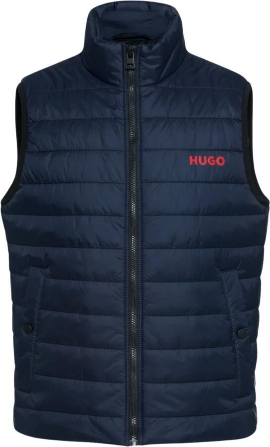 Hugo Boss Donkerblauwe Gewatteerde Jas Blue Heren - Foto 3