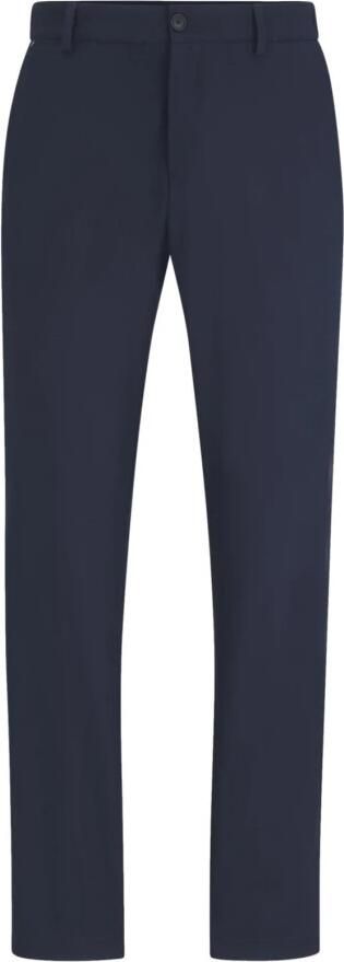 Hugo Boss Donkerblauwe Slim Fit Stretchbroek Blue Heren - Foto 5