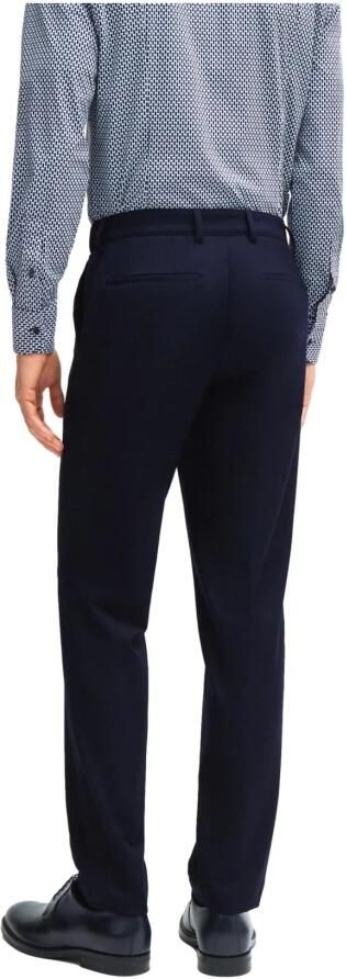 Hugo Boss Donkerblauwe Slim Fit Stretchbroek Blue Heren - Foto 4