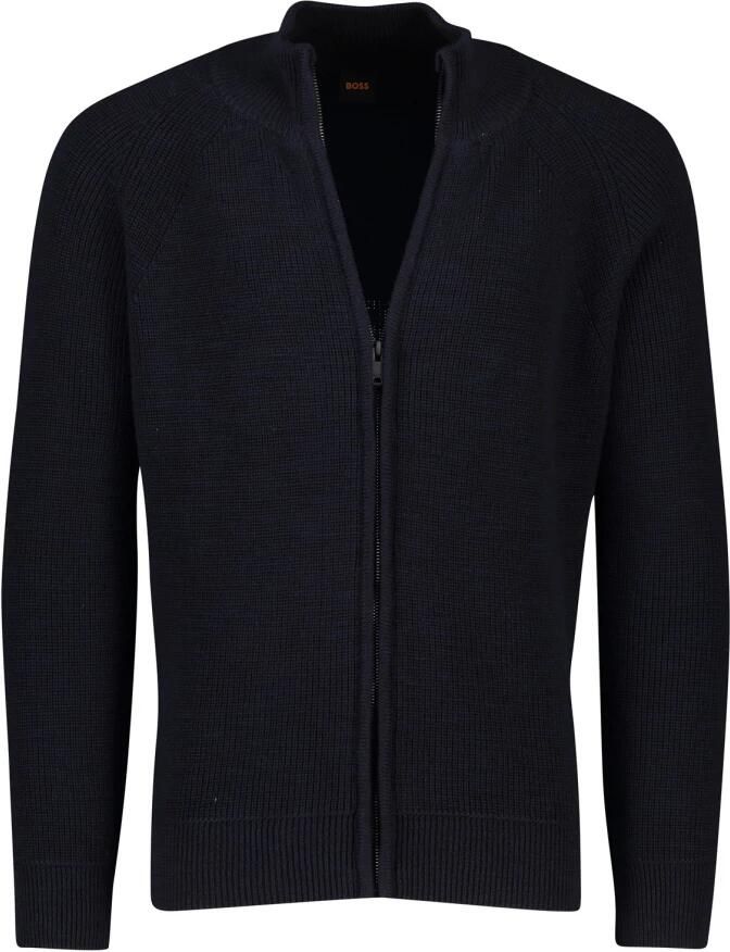 Hugo Boss Donkerblauwe Vest Stijlvol Ontwerp Blue Heren