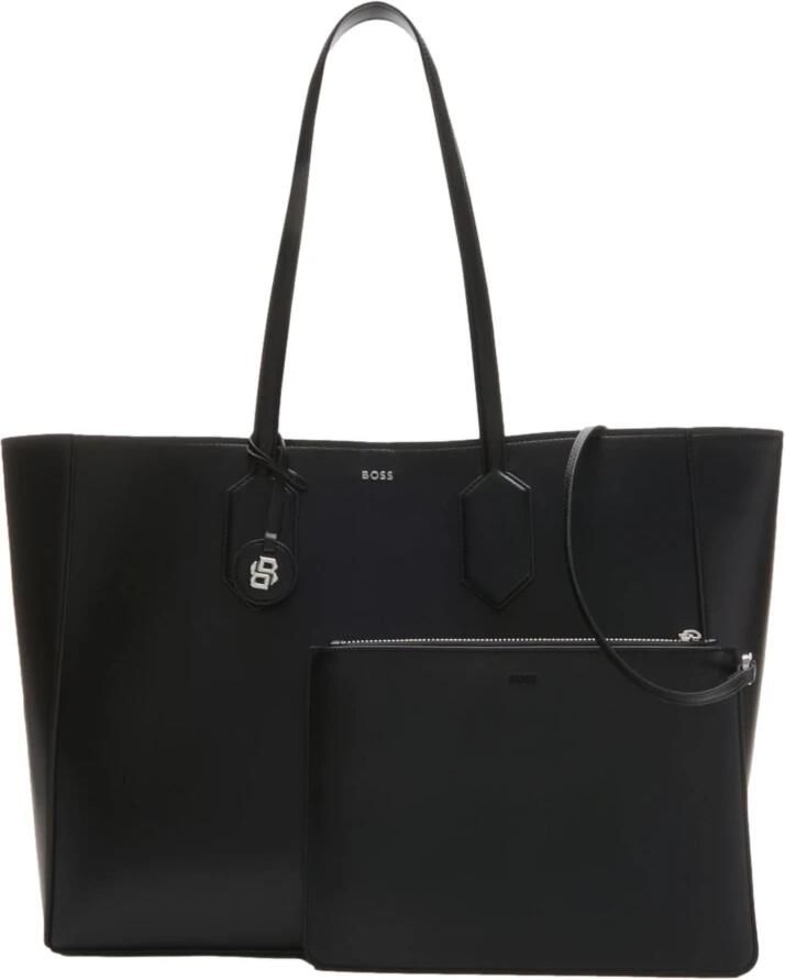Hugo Boss Ecopelle Liriel Shopper in Zwart Black Dames - Foto 6