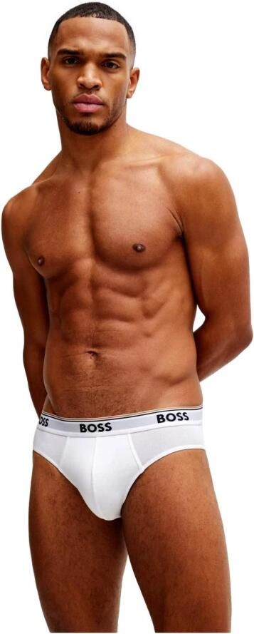 Hugo Boss Elastische Katoenen Briefs Multipack 3-Pack Multicolor Heren - Foto 17