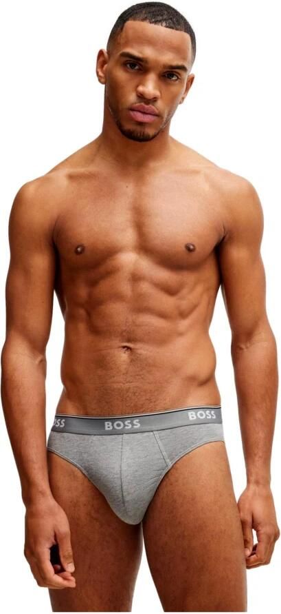 Hugo Boss Elastische Katoenen Briefs Multipack 3-Pack Multicolor Heren - Foto 15
