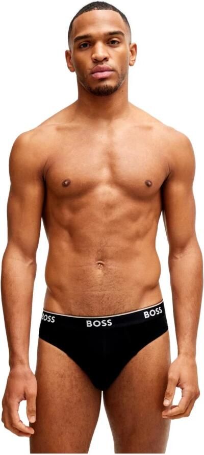 Hugo Boss Elastische Katoenen Briefs Multipack 3-Pack Multicolor Heren - Foto 16