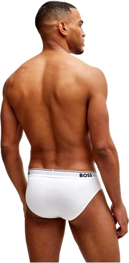 Hugo Boss Elastische Katoenen Briefs Multipack 3-Pack Multicolor Heren - Foto 14