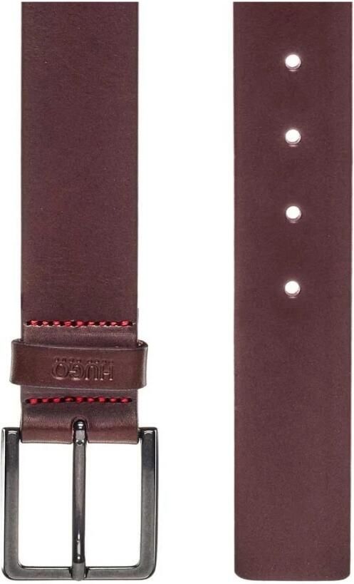 Boss Leren riem CARMELLO van gelooid leer met hugo logo-em ing op metalen sluiting - Foto 16