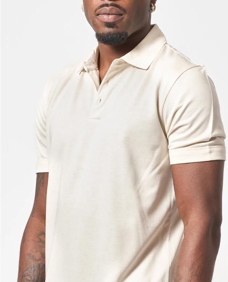 Boss Slim fit poloshirt met labeldetail model 'Press' - Foto 2