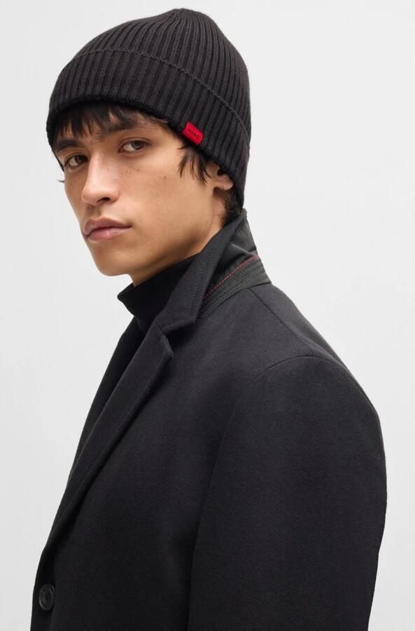 HUGO Lange jas met reverskraag model 'Malte' - Foto 3