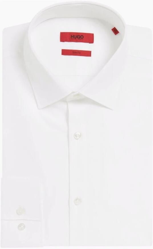 HUGO Slim fit zakelijk overhemd van katoen model 'Jenno'