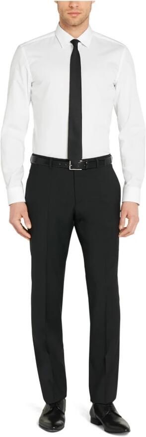 HUGO Slim fit zakelijk overhemd van katoen model 'Jenno' - Foto 2