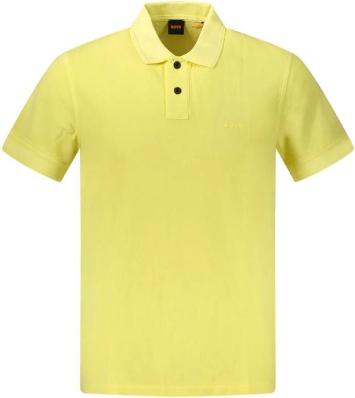 Boss Orange Slim fit poloshirt met labeldetail model 'Prime'