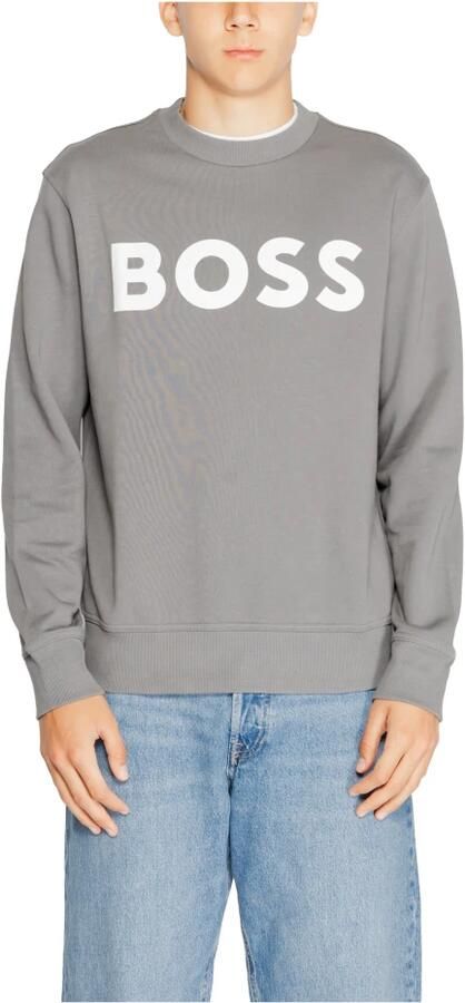 Hugo Boss Grijze Sweatshirt met Lange Mouwen en Ronde Hals Gray Heren - Foto 5