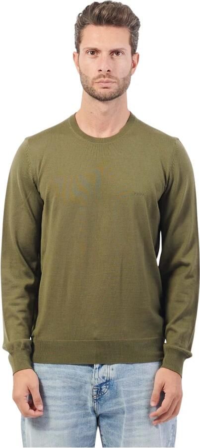 Boss Gebreide pullover van scheerwol met labelstitching model 'Botto' - Foto 12