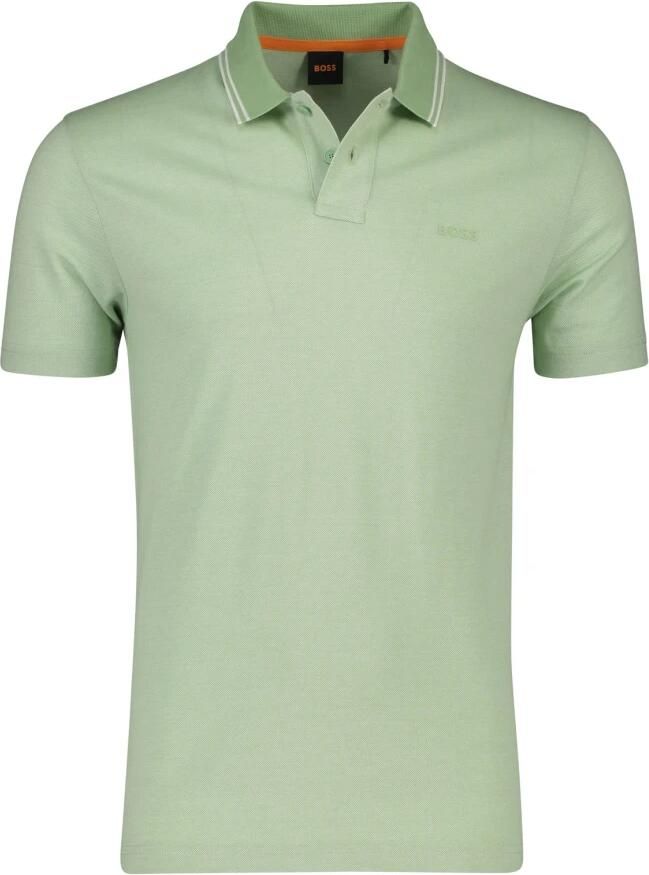 Hugo Boss Groene poloshirt korte mouw Green Heren