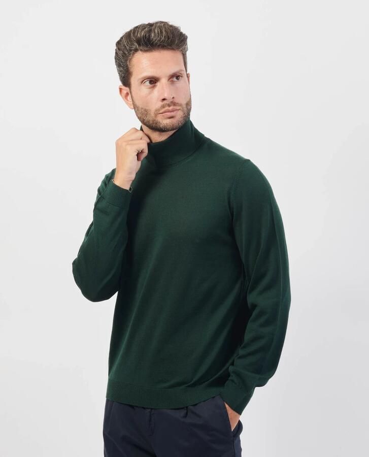 BOSS BLACK Heren Truien & Vesten Musso-p Donkergroen - Foto 5