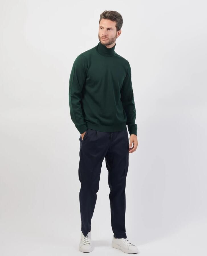 BOSS BLACK Heren Truien & Vesten Musso-p Donkergroen - Foto 6