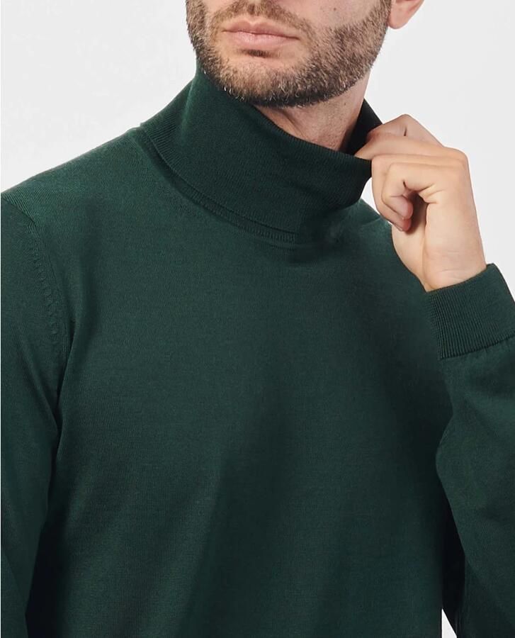 BOSS BLACK Heren Truien & Vesten Musso-p Donkergroen - Foto 7