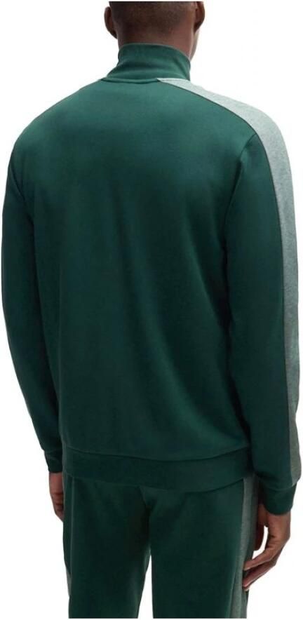 Hugo Boss Groene Zip-Up Sweatshirt Green Heren - Foto 3