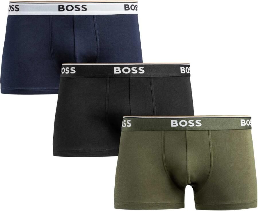 Hugo Boss Heren Boxershorts 3-Pack Katoen Set Multicolor Heren