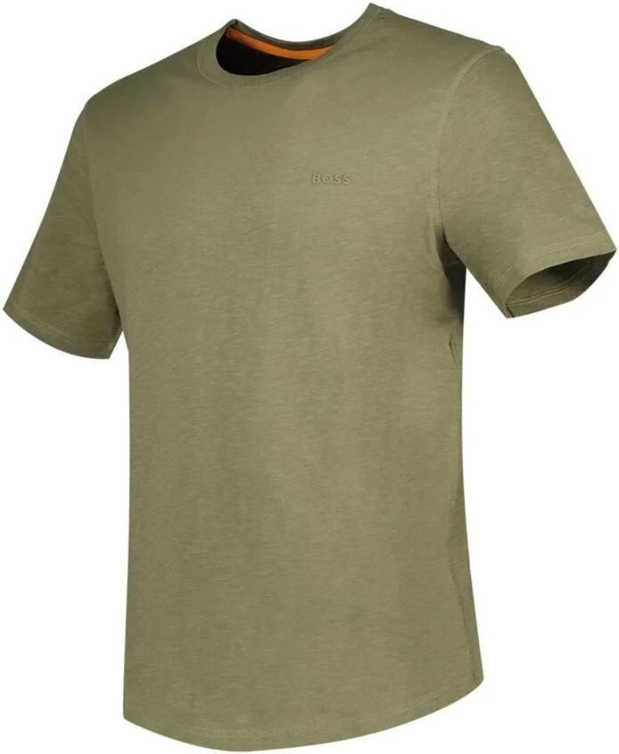 Hugo Boss Heren Casual T-Shirt Green Heren
