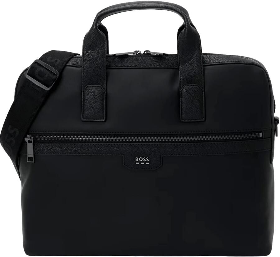 Hugo Boss Heren Documententas Jareth in Zwart Black Heren - Foto 3