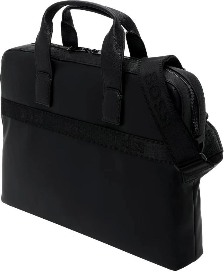 Hugo Boss Heren Documententas Jareth in Zwart Black Heren - Foto 2