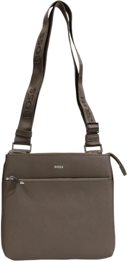 Hugo Boss Heren Leren Portemonnee Herfst Winter Collectie Green Heren - Foto 6