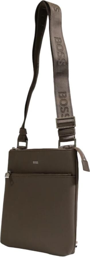 Hugo Boss Heren Leren Portemonnee Herfst Winter Collectie Green Heren - Foto 4