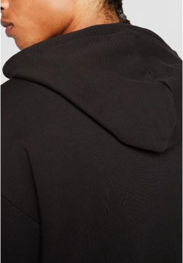 HUGO Blue Hoodie Nalves met grote logo-opdruk unisex - Foto 4