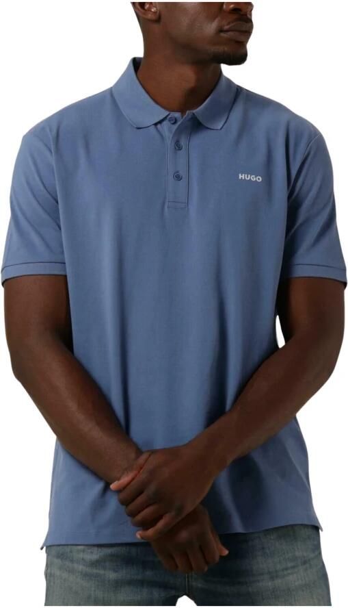 Hugo Boss Heren Polo T-shirts Blauw Donos222 Blue Heren - Foto 4