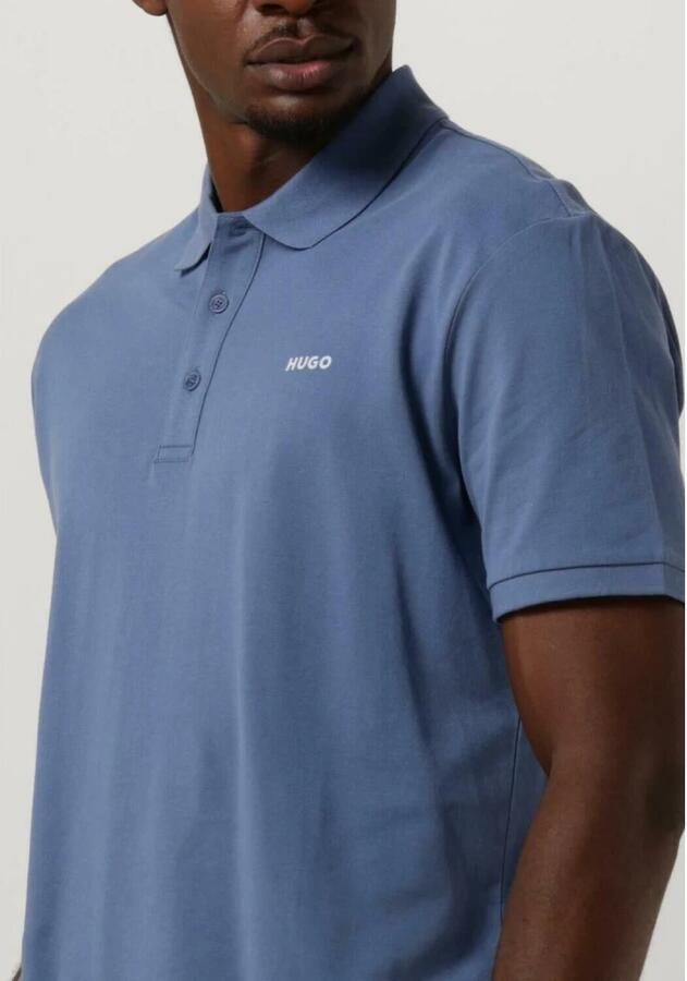 Hugo Boss Heren Polo T-shirts Blauw Donos222 Blue Heren - Foto 2
