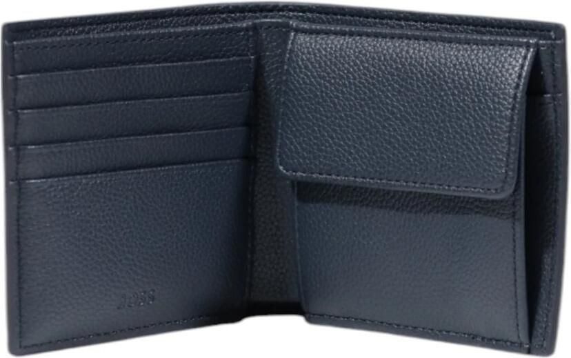 Hugo Boss Heren Portemonnee Lente Zomer Collectie Blue Heren - Foto 5