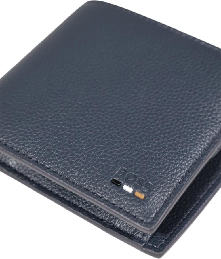 Hugo Boss Heren Portemonnee Lente Zomer Collectie Blue Heren