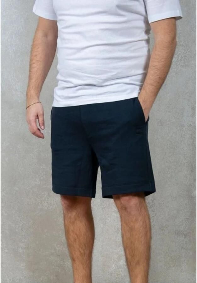 Boss Orange Stijlvolle Sewalk Donkerblauwe Shorts Blue Heren - Foto 2