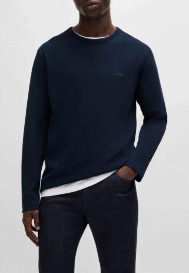 Boss Orange Regular fit shirt met lange mouwen en wafelstructuur model 'TEMPESTO' - Foto 9